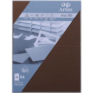 Artoz ARTOZ Karten 1001 E6, 5 Blatt  