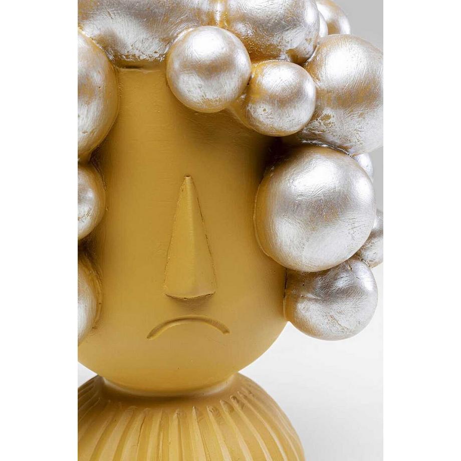 KARE Design  Objet déco Hairstyle jaune 19 