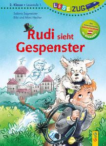 LESEZUG/2. Klasse - Lesestufe 1: Rudi sieht Gespenster Sagmeister, Sabina; Hecher, Bianca (Illustrationen); Hecher, Maria (Illustrationen) Couverture rigide 