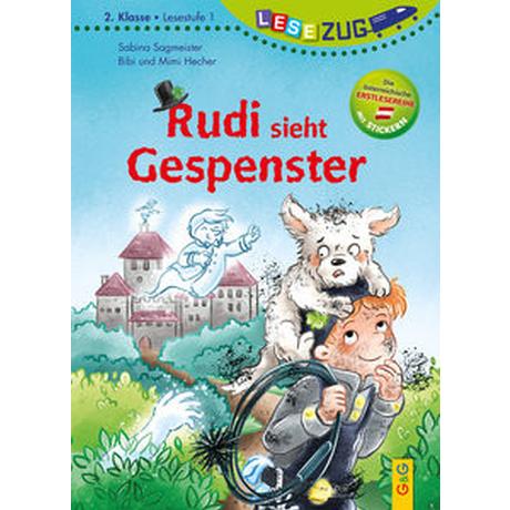 LESEZUG/2. Klasse - Lesestufe 1: Rudi sieht Gespenster Sagmeister, Sabina; Hecher, Bianca (Illustrationen); Hecher, Maria (Illustrationen) Couverture rigide 