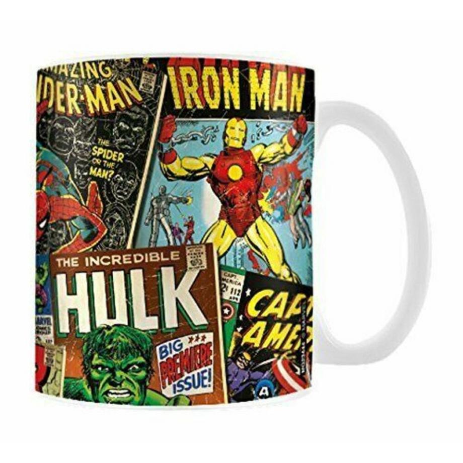Kaffeebecher Retro, Comictitelbild