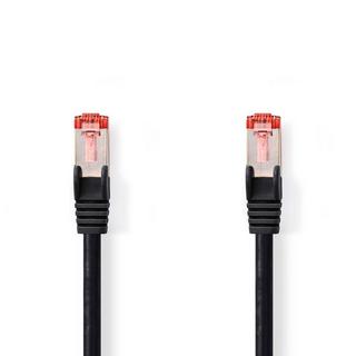 Nedis  Câble réseau CAT6 | RJ45 mâle | RJ45 mâle | S/FTP | 15.0 m | Rond | LSZH | Noir | Label 
