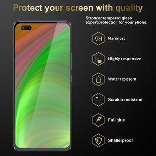 Cadorabo  Vollbild Display-Schutzglas für Huawei NOVA 7 PRO 5G - Schutzfolie 