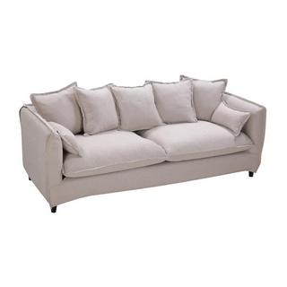 Vente-unique 3SitzerSofa RAMSES Stoff  