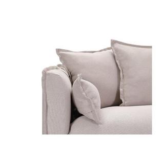 Vente-unique 3SitzerSofa RAMSES Stoff  