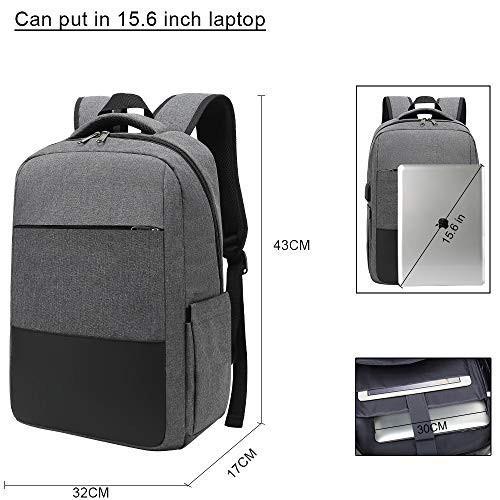 Only-bags.store Laptop Rucksack Wasserabweisender Schulrucksack  