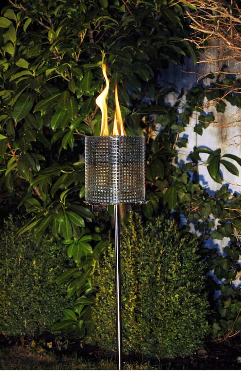 Pelletray Corbeille à feu Torche de jardin Flambo  