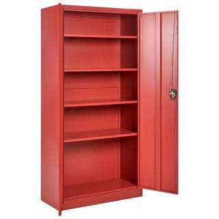 Beliani Meuble de rangement en Acier Moderne FELDSPAR  