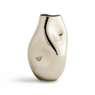 AM.PM Vase Cozi aus mundgeblasenem Glas in Metallic-Optik  