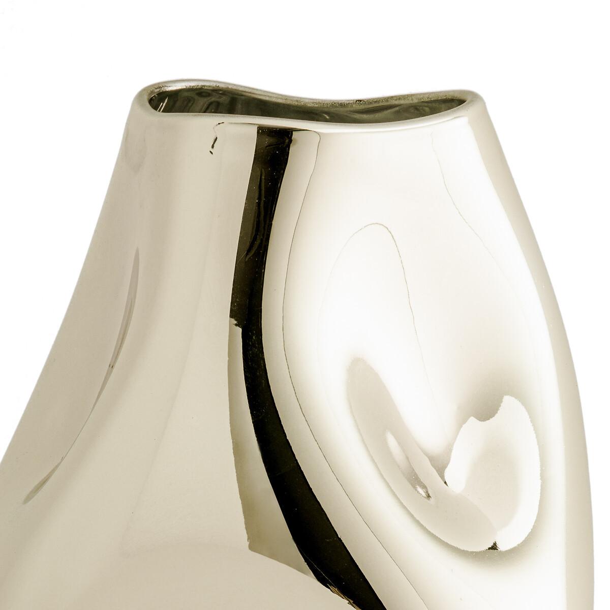 AM.PM Vase Cozi aus mundgeblasenem Glas in Metallic-Optik  