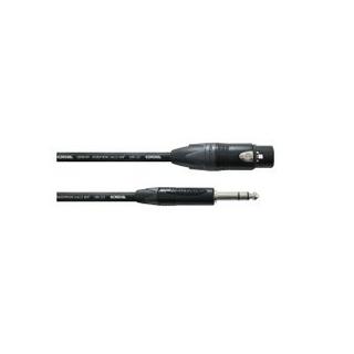 Cordial  Cordial CPM 10 FV Audio-Kabel 10 m 6.35mm XLR (3-pin) Schwarz 