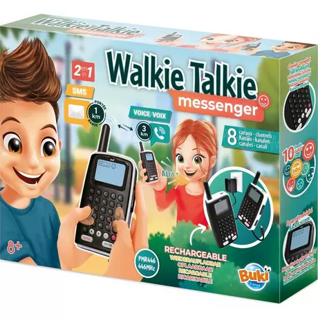 Buki France Buki Walkie Talkie Messenger Walkie talkie per bambini