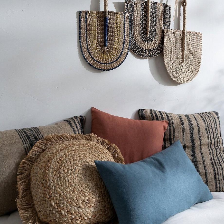 La Redoute Intérieurs Housse de coussin Belaga Rayée  