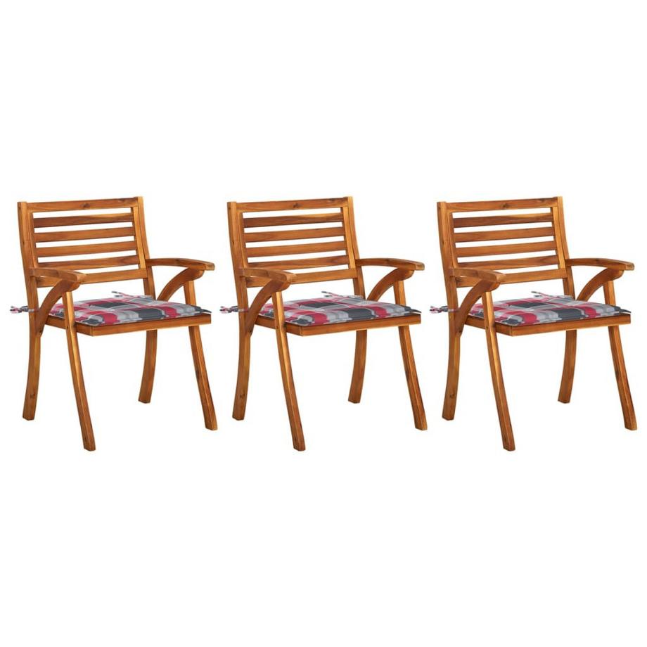 Chaise de salle à manger bois d'acacia