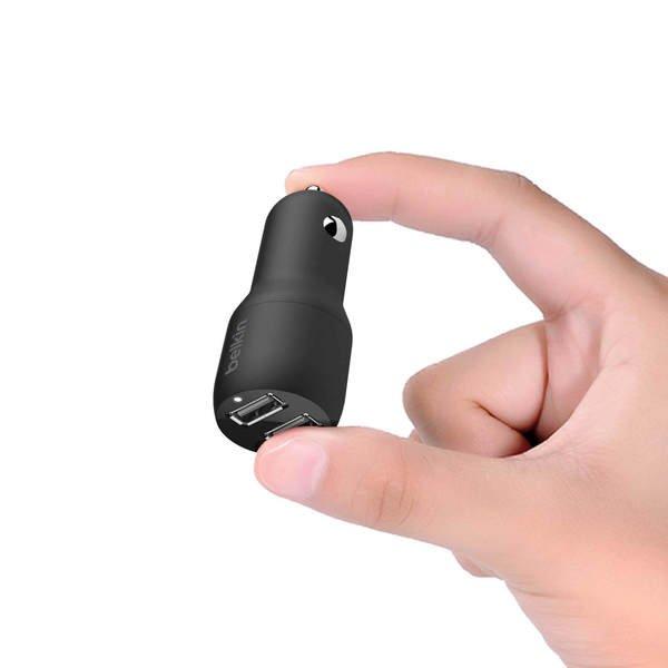 belkin  Autoladegerät 2x USB 24W Belkin Schwarz 