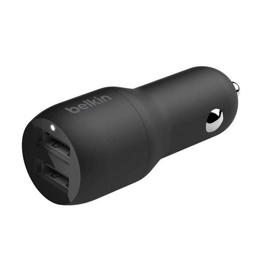 belkin  Autoladegerät 2x USB 24W Belkin Schwarz 