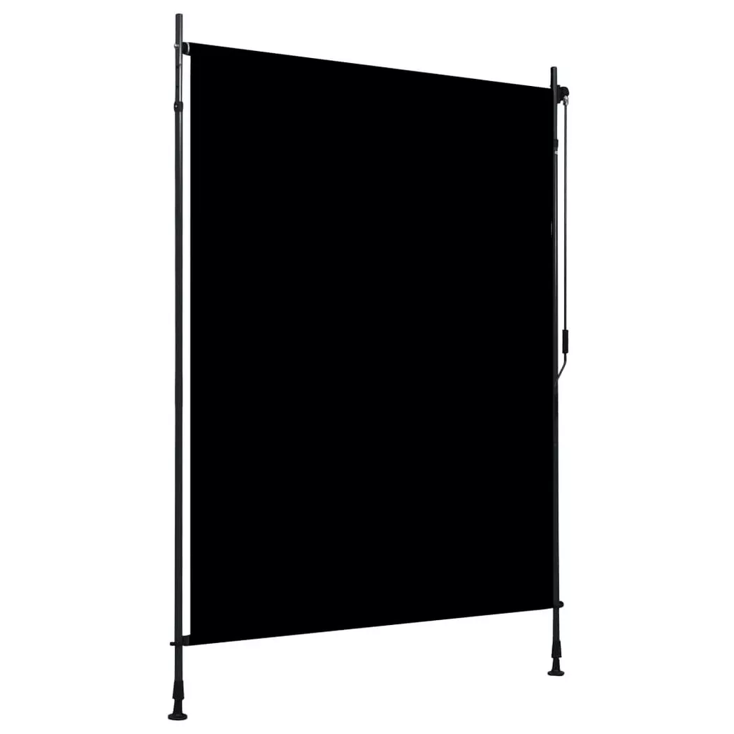 VidaXL - tenda a rullo Tessuto, One Size, Grigio