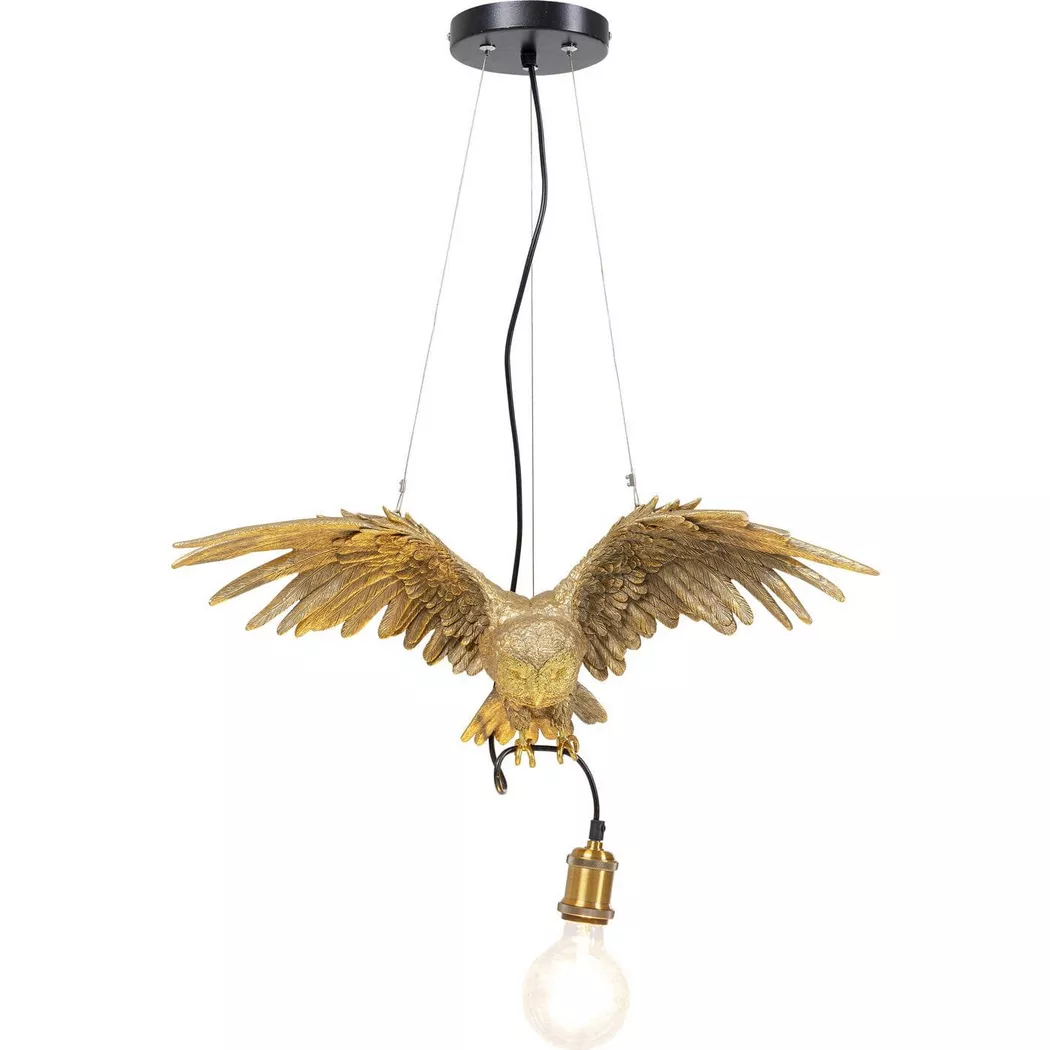 KARE Design – Hängeleuchte Owl, One Size, Gold