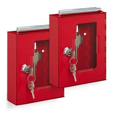 Scatola con 2 chiavi di emergenza