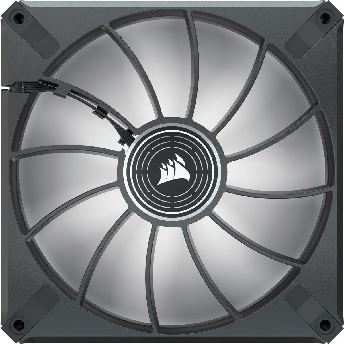 Corsair  ML140 LED ELITE Computergehäuse Ventilator 12 cm Schwarz 1 Stück(e) 