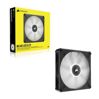 Corsair  ML140 LED ELITE Computergehäuse Ventilator 12 cm Schwarz 1 Stück(e) 