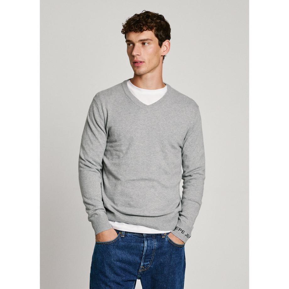 Pepe Jeans London New Andre V-Ausschnitt Pullover  