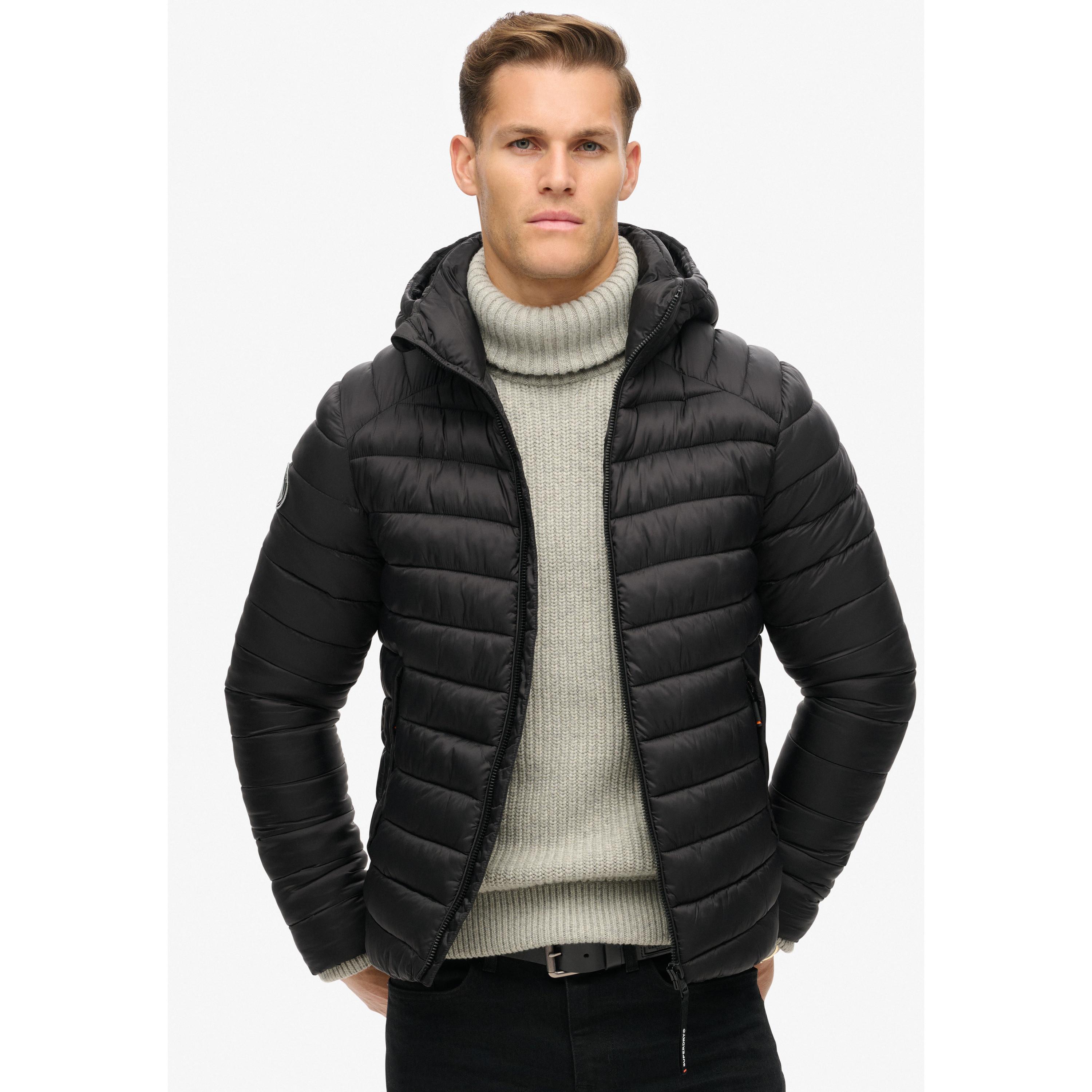 Superdry  daunenjacke mit kapuze fuji sport 