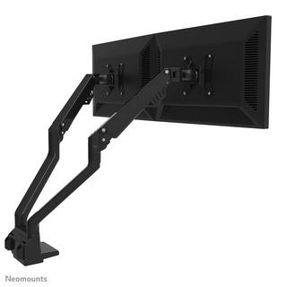 NewStar  FPMA-D750DBLACK2 Braccio per monitor 10-32" - molla a gas - Topfix - 180°-stop 