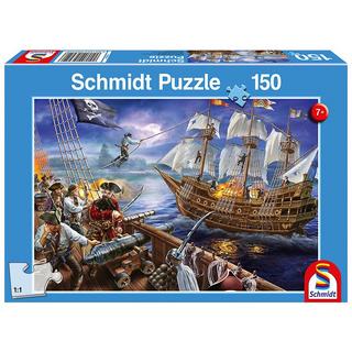 Schmidt  Puzzle Abenteuer mit den Piraten (150Teile) 