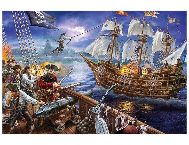 Schmidt  Puzzle Abenteuer mit den Piraten (150Teile) 