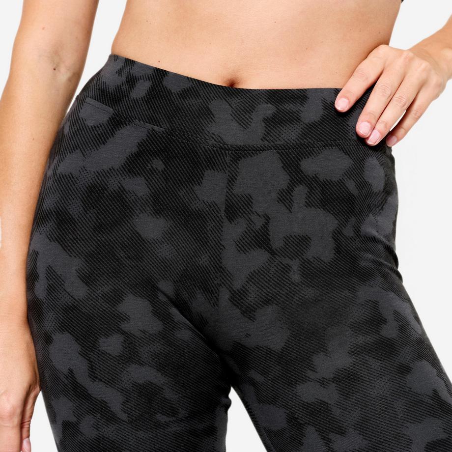 DOMYOS  Legging femme coton long 