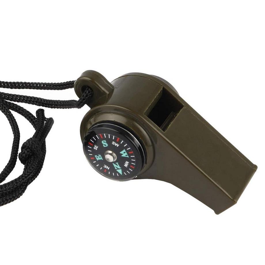 Northix  Pfeife mit Kompass und Thermometer 