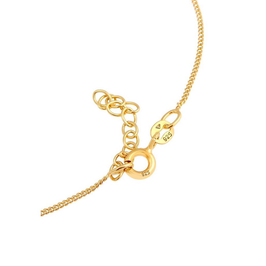 Elli  Bracelet Herz Liebe Love Valentinstag 925 Silber Vergoldet 