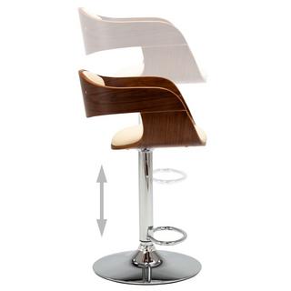 VidaXL Chaise de bar cuir artificiel  