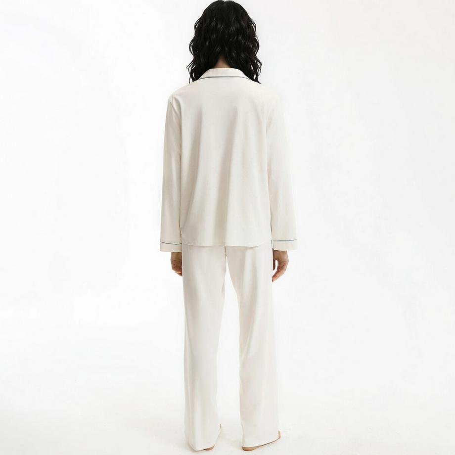 La Redoute Collections Pigiama Stile Nonno in Jersey di Cotone Tinta Unita  