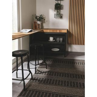 Benuta Tapis d'extérieur & intérieur Naoto Anthracite  