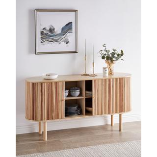 Beliani Sideboard aus Paulownia-Holz Modern MANARA  