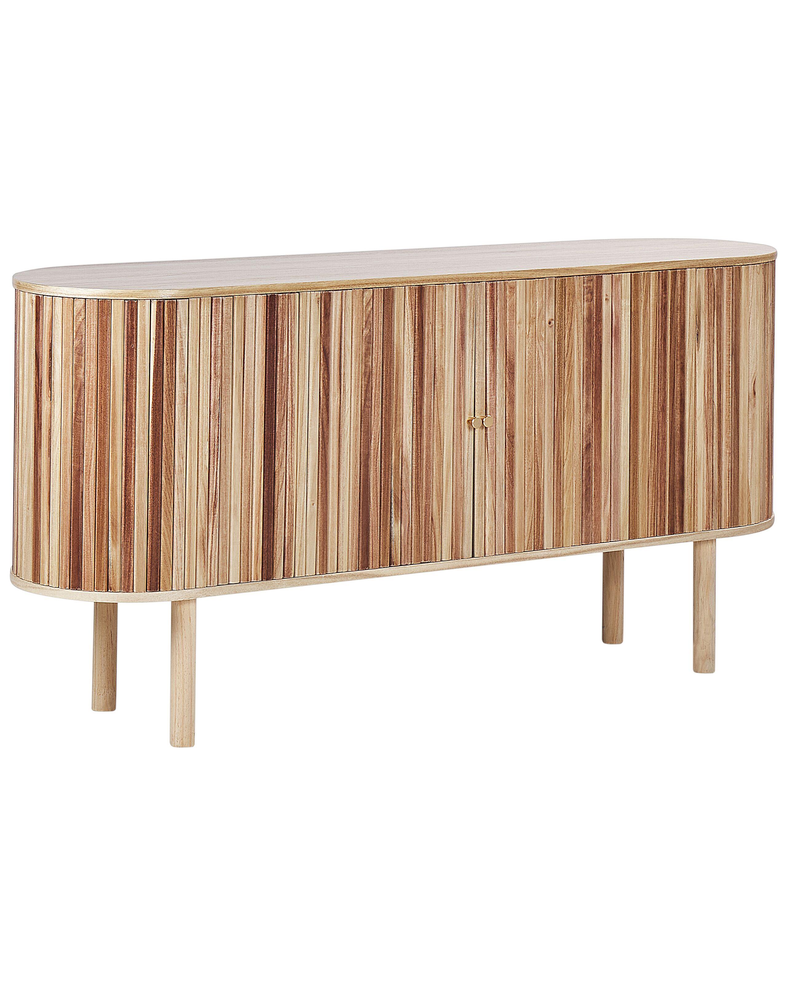 Beliani Sideboard aus Paulownia-Holz Modern MANARA  