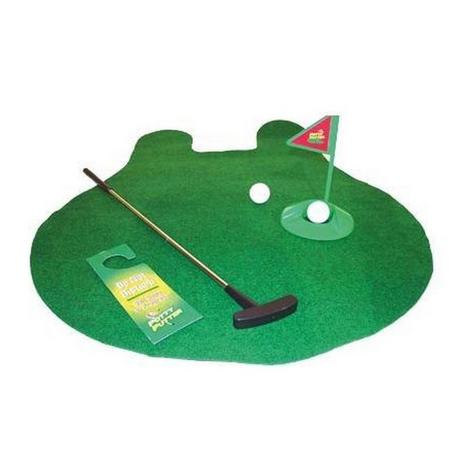 Mikamax Toilet Golf - Giocatore di golf professionista  