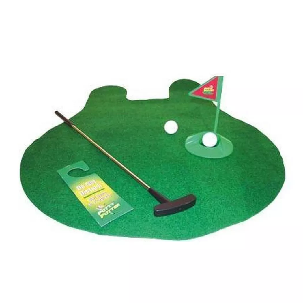 Mikamax - Toilet Golf - Giocatore di golf professionista, One Size
