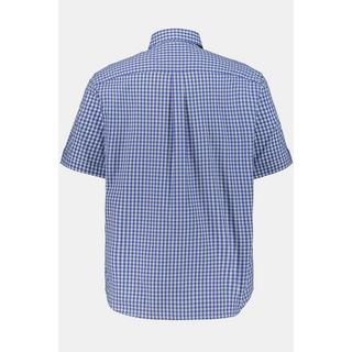 JP1880  Camicia dalla vestibilità moderna in tradizionale stile Tracht con mezze maniche e colletto ad apertura inglese 