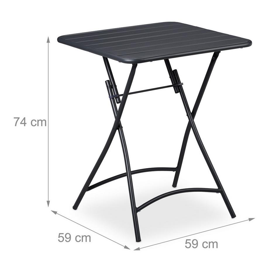 B2X Klapptisch, außen  