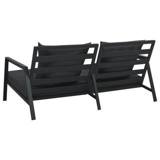 VidaXL Sofa de jardin métal  