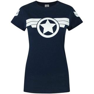 CAPTAIN AMERICA  Super Soldier Logo TShirt 