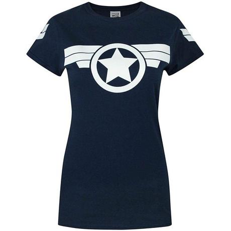 CAPTAIN AMERICA  Super Soldier Logo TShirt 