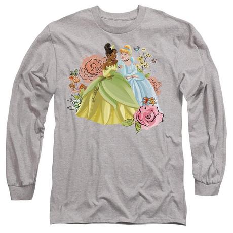 Disney PRINCESS In The Garden T-Shirt Maniche Lunghe  