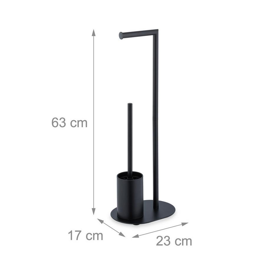 Northix Set da toilette in metallo  