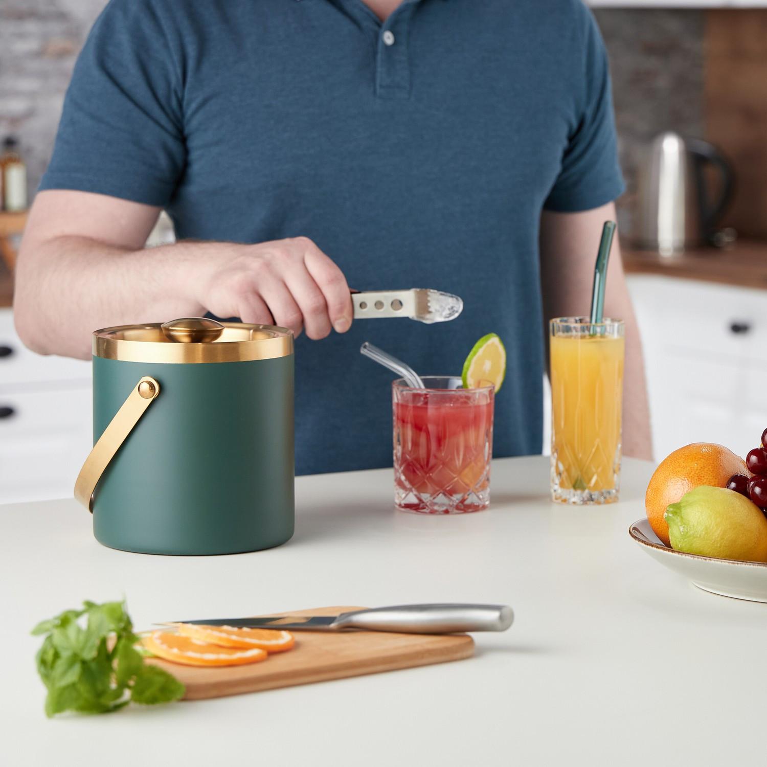 Northix Eiswürfelschale mit Deckel  