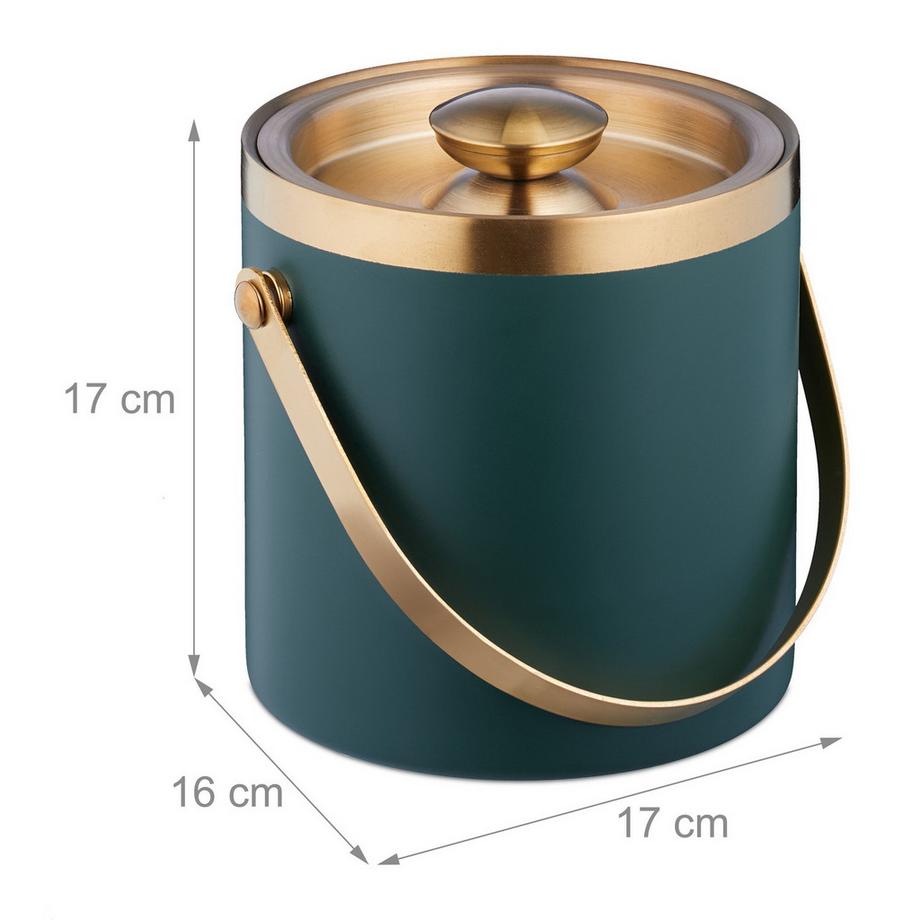 Northix Vaschetta per cubetti di ghiaccio con coperchio  