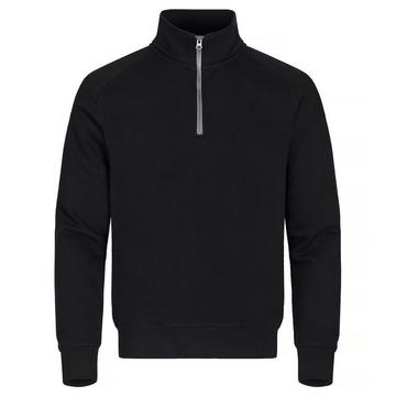 Classic Sweatshirt mit halbem Reißverschluss